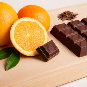 Café de Colombia 100% Arábico macerado con chocolate y naranja en grano