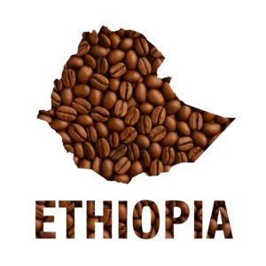Café de Etiopía 100% Arábico orgánico en grano