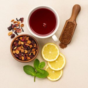 Infusiones frutas, Rooibos y digestivos