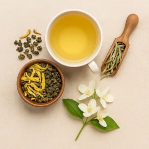 Tés amarillo, Oolong y blancos